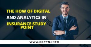 The How of Digital and Analytics in Insurance Study Point